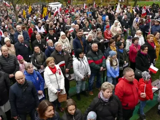 11 listopada w Wejherowie. Było patriotycznie i na sportowo [WIDEO]