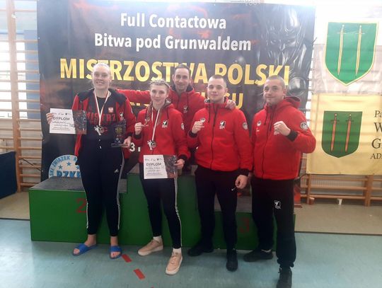 2 medale w Mistrzostwa Polski w kickboxingu ful contact.