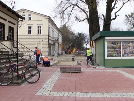 Budowa ciągu spacerowego przy Sobieskiego