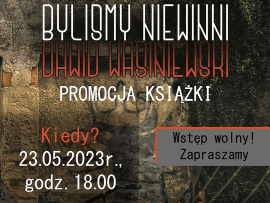 "Byliśmy niewinni" promocja książki