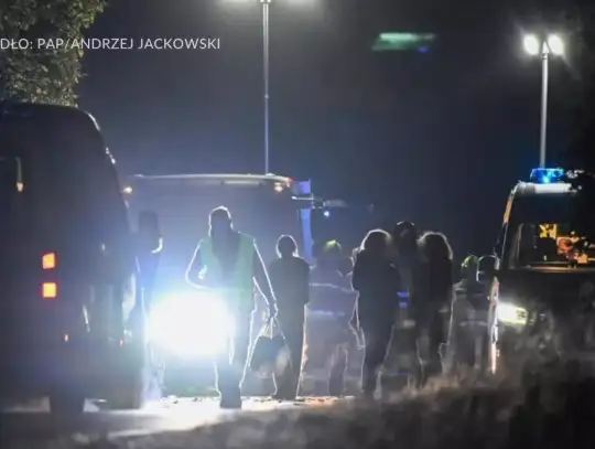 Dramatyczny wieczór w Łebienskiej Hucie