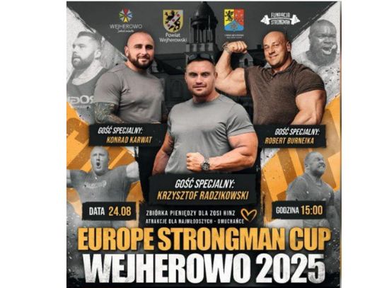 Europe Strongman Cup 2025 w Wejherowie