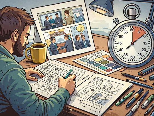 Ile czasu potrzeba, by stworzyć komiks? Kulisy pracy twórców