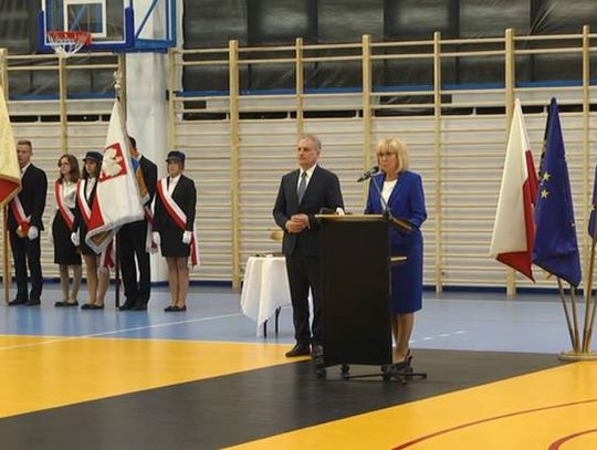 Inauguracja szkolnego roku. Nowa hala sportowa