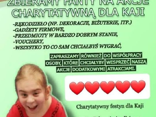 Iskierka Miłości i Dzień Dziecka. Pomóżmy małej Kaji Szlas