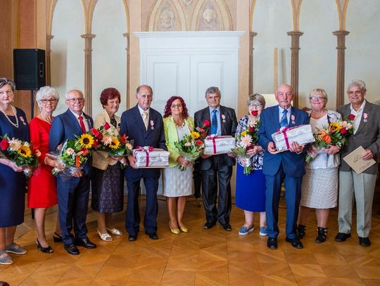 Jubileusze i medale. Długoletnie pożycie małżeńskie