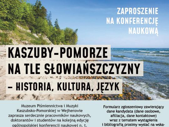 Konferencja naukowa „Kaszuby-Pomorze na tle Słowiańszczyzny – historia, kultura, język”