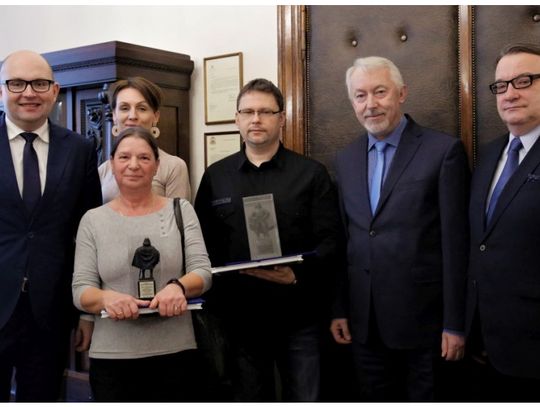 Miniatura statuetki Jakuba Wejhera. MOPS wyróżniony