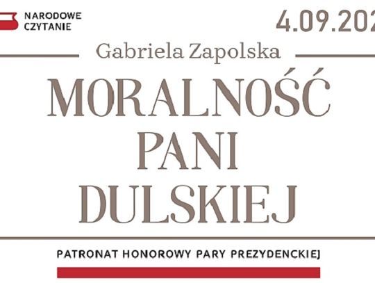 Narodowe Czytanie. W Wejherowie nie zabraknie inscenizacji