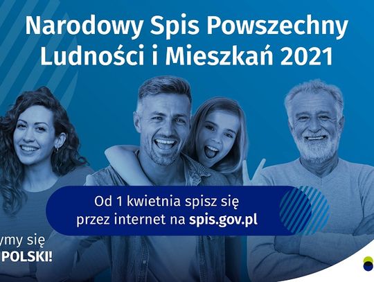 Narodowy Spis Powszechny Ludności oraz Mieszkań. Start od kwietnia