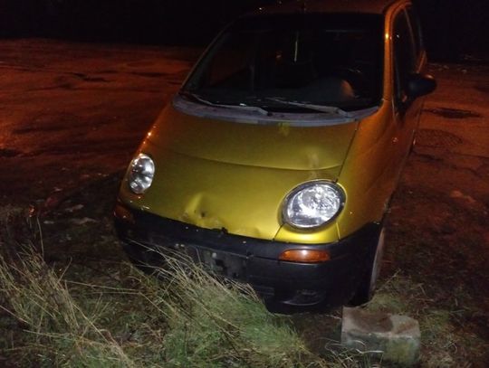 "Niesforny"matiz? Dziwne zdarzenia z udziałem jednego pojazdu...