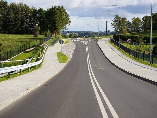 Nowa jakość drogi Kielno–Kowalewo