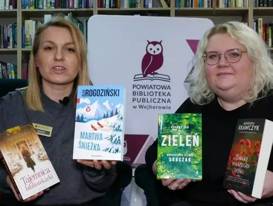 Nowe książki na długie wieczory. Jakie tytuły warto wypożyczyć w Powiatowej Bibliotece w Wejherowie