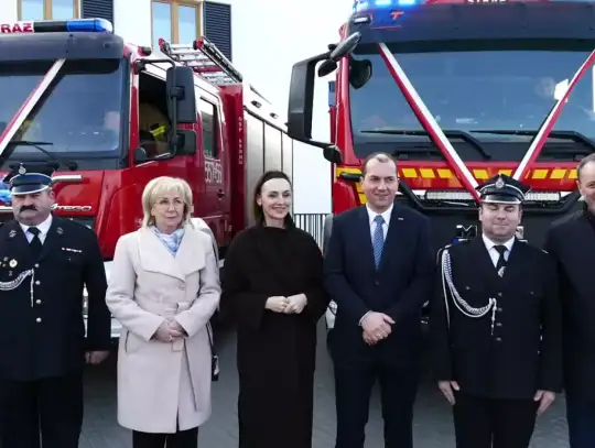 Nowoczesne wozy strażackie wzmocnią OSP w Kielnie i Łebnie