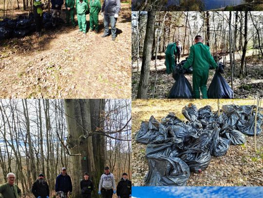 Ogromne ilości zebranych śmieci. Dzień Ziemi w Gościcinie