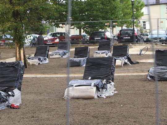 Park Cedron. Prace postępują