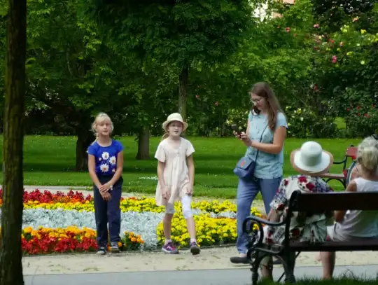 Park miejski – perła Wejherowa okiem kamery