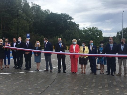 Parking przy szpitalu. Uroczyste otwarcie 