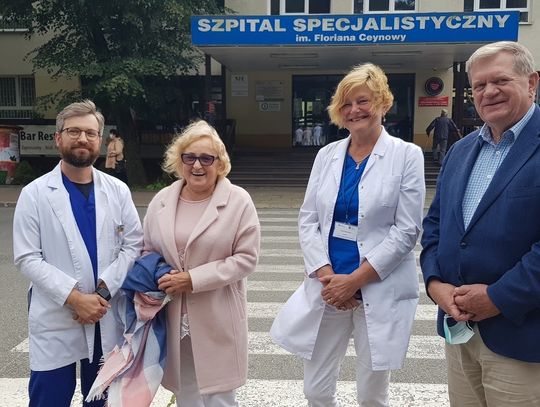 Pierwszy taki zabieg w Wejherowie. Trombektomia mechaniczna 