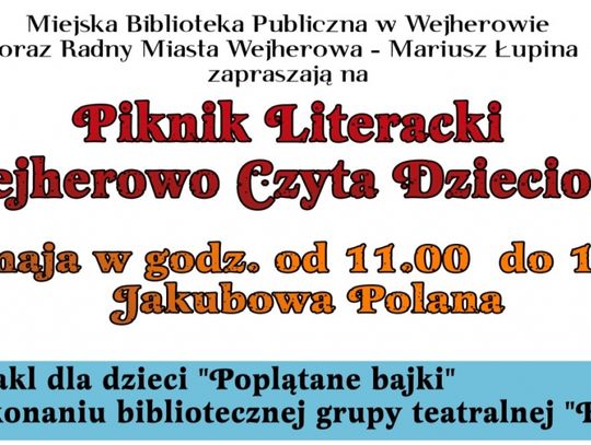 Piknik literacki. Wyjątkowe spotkanie na os. Fenikowskiego.