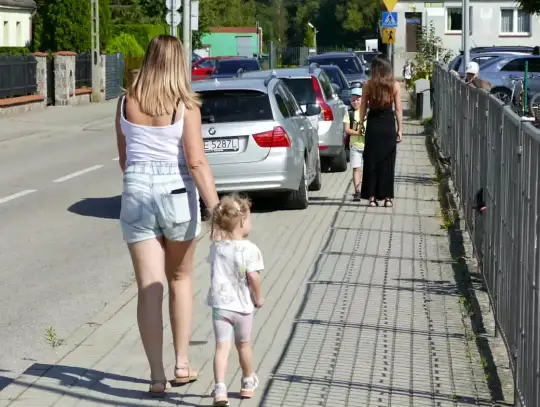 Policja dba o to, aby droga do szkoły była bezpieczna