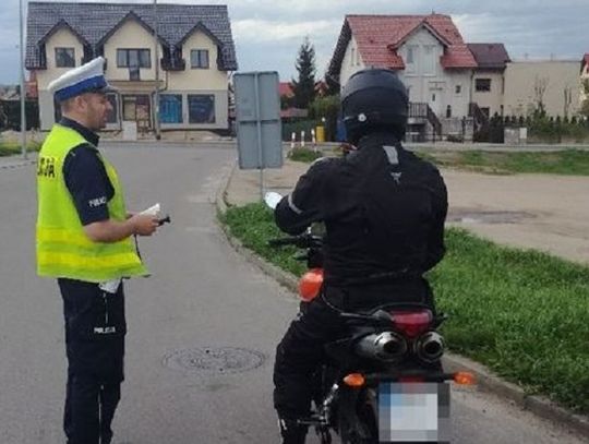 Policjanci przypominają - bądź odpowiedzialnym motocyklistą