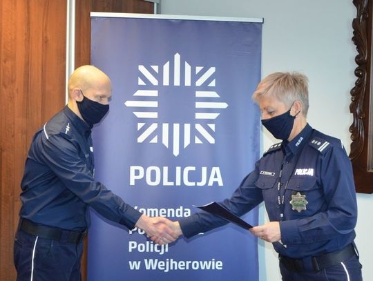 Policjant Roku. Prestiżowa nagroda dla funkcjonariusza z wejherowskiej komendy