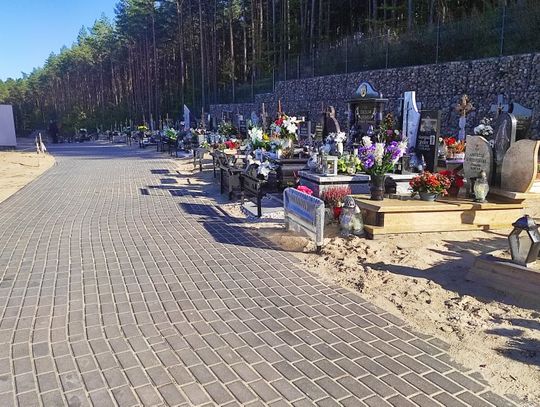 Półka na znicze. Wstępne plany odnośnie rozbudowy cmentarza