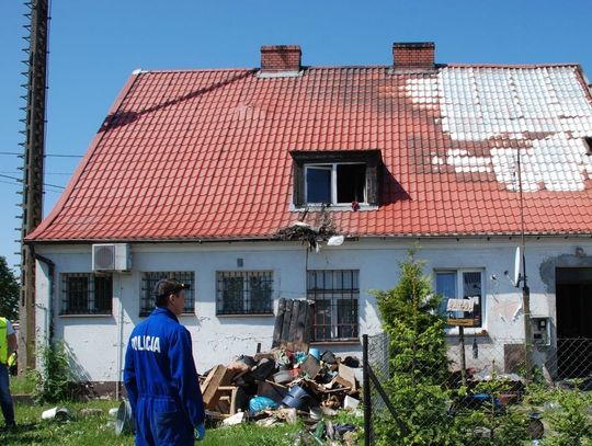 Pożar w Choczewie