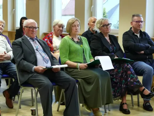 Spotkanie z Henrykiem Połchowskim w Miejskiej Bibliotece Publicznej w Wejherowie