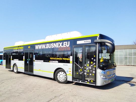 Srebrny autobus. Kolejny test elektrycznego pojazdu