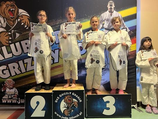 Sukces wejherowskich zawodników w XII Grizzly Judo Cup