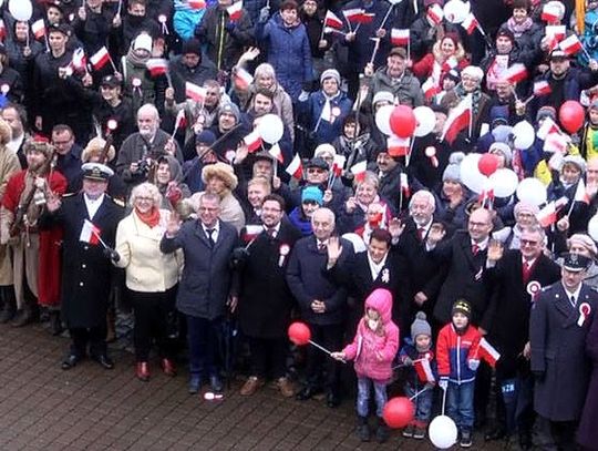 Święto niepodległości. Wejherowskie uroczystości powiatowo - miejskie.