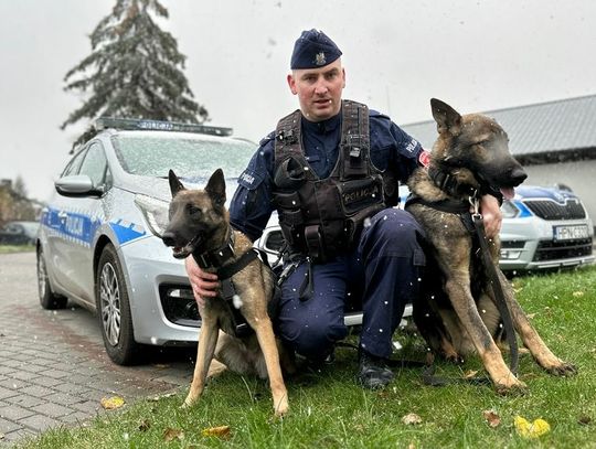 Szeregi policji powiększyły się o czworonożnego funkcjonariusza