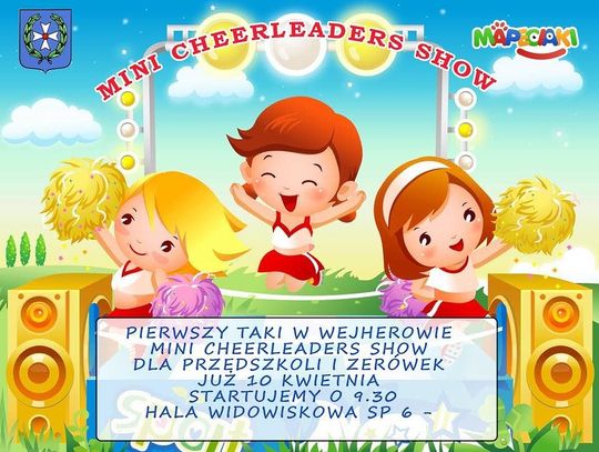 Takiego wydarzenia jeszcze na Pomorzu nie było. Mini Cheerleaders Show.