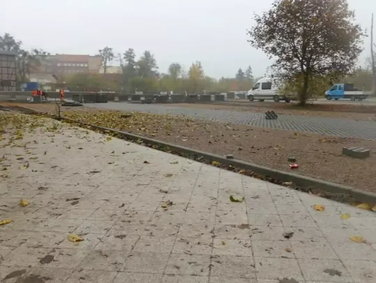 Trwają prace nad budową parkingu przy ul. Zamkowej