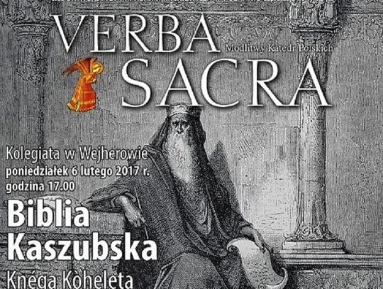 "Verba Sacra" coraz bliżej. W poniedziałek zabrzmi w wejherowskiej Kolegiacie.