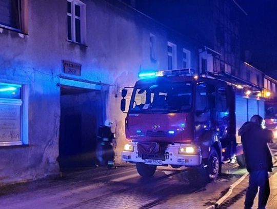 Wejherowo. Pożar przy 12 Marca