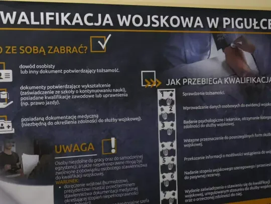 Wejherowo rozpoczyna coroczną kwalifikację wojskową.