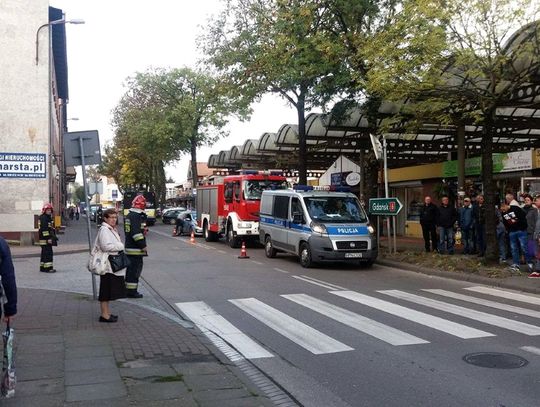 Wejherowo. Zdarzenie na ulicy Rzeźnickiej.