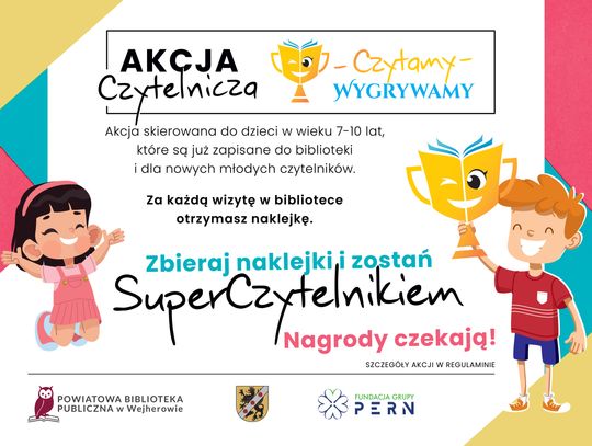 Wejherowska biblioteka uruchamia czytelniczą misję dla dzieci!