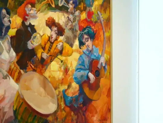 Wernisaż Tomasza Bachanka: "Kolory muzyki" – światy tworzone przez artystę