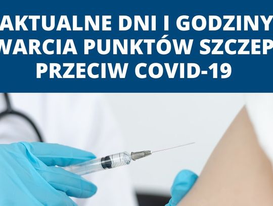 Wraca punkt szczepień przeciw COVID-19 w wejherowskim szpitalu