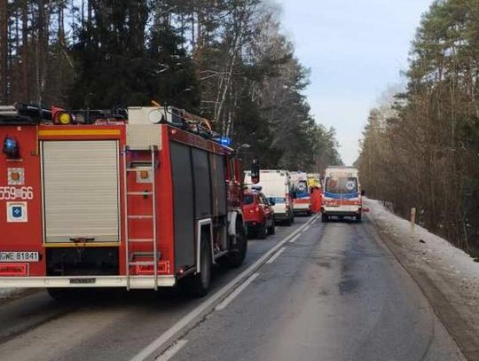 Śmiertelny wypadek drogowy na drodze Wejherowo - Piaśnica