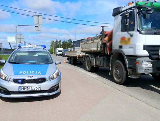 Wypadek w Bojanie. Pojazd ciężarowy potrącił pieszego
