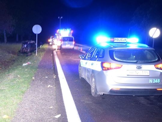 Wypadek w Bożympolu Wielkim. Policjanci wyjaśniają okoliczności... 