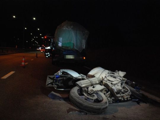 Wypadek w Wejherowie. Motocyklista nie posiadał uprawnień do kierowania 