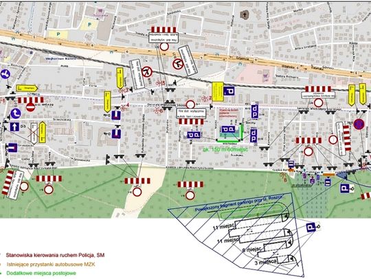 Zapoznaj się z obowiązującymi zasadami. Organizacja ruchu 1 listopada.