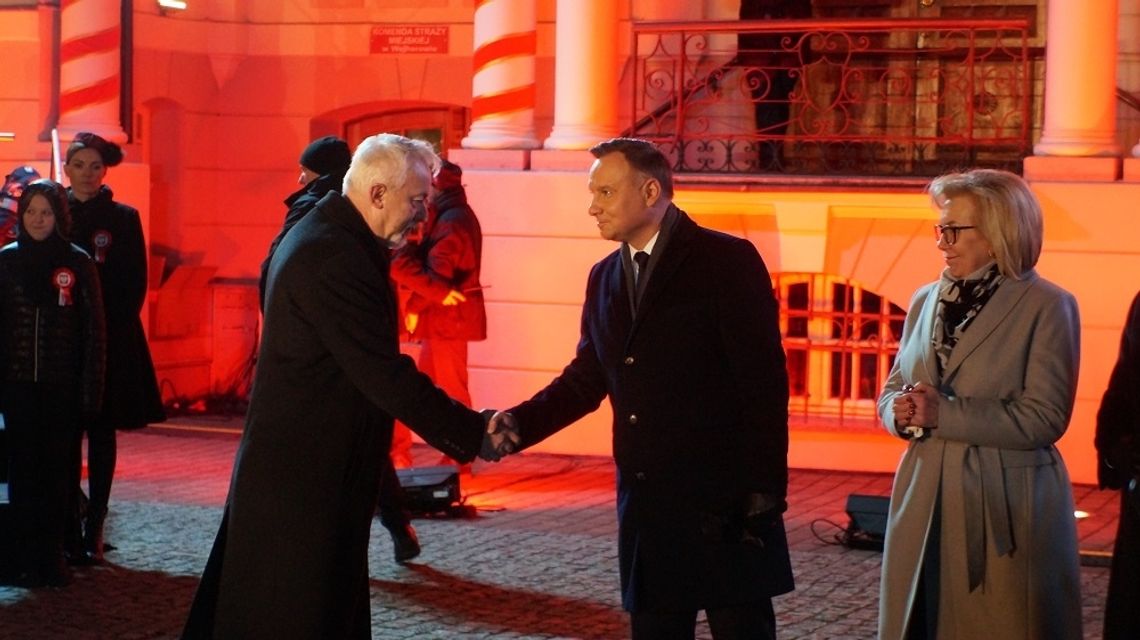 Andrzej Duda w Wejherowie. Pierwsza Dama odwiedziła Powiatowy Zespół Kształcenia Specjalnego...