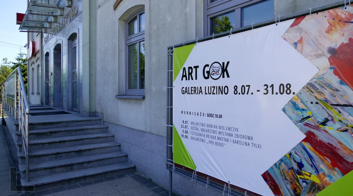 ArtGOk Luzino. Wernisaże w galerii handlowej